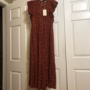 Universal Thread Rust Maxi Dress